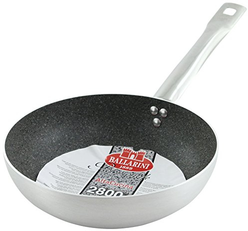Ballarini Professionale Granite Padella Svasata Bassa, Alluminio, 24 cm