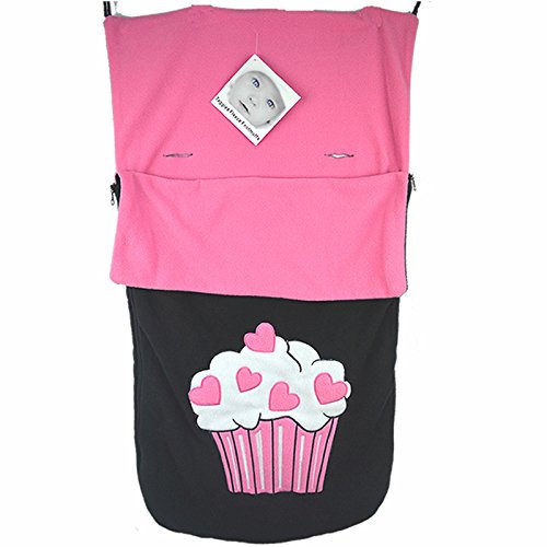 Snuggle Fußsack/COSY TOES kompatibel mit Quinny Buggy Buzz Zapp Extra Moodd Kinderwagen Cupcake