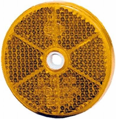 HELLA 8RA 002 014-251 Reflex Reflector - Lens Colour: Yellow - Bolted