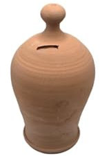 Salvadanaio terracotta cm.18