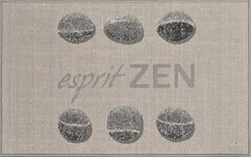 Deco Tapis 1740094 Tapis Imprime Esprit Zen Polyamide/Latex 80 x 50 cm