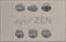 Deco Tapis 1740094 Tapis Imprime Esprit Zen Polyamide/Latex 80 x 50 cm