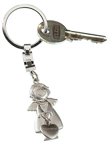 GILDE 50992 Schlüsselanhänger Schutzengel Silber