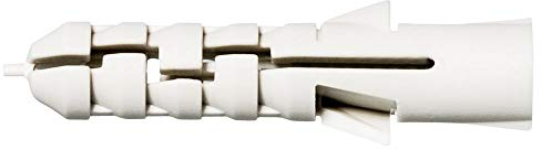 Upat Spreizdübel Ultra-Dübel U 5 (ohne Dübelkragen), 100 Stück. Der Spreizdübel aus Nylon für sicheren Halt in Vollbaustoffen.