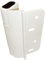 Mila Evolution Ideal Composite Upvc Door Butt Hinge in White
