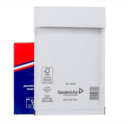 Mail Lite Plus B/00 Oyster 120x210mm 100env/BX