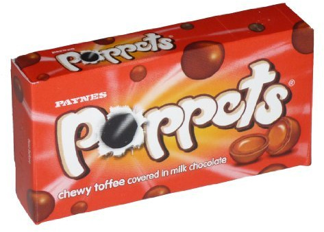 Paynes Poppets Chewy Toffee X5 Boxes