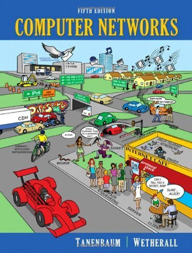 Computer Networks (5th Edition) by Tanenbaum, Andrew S., Wetherall, David J. (2010) Hardcover