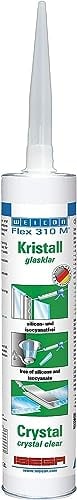 WEICON Flex 310 M Kristall Kleber MS-Polymer haftstark Dichtstoff