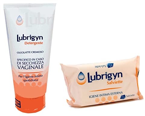 Lubrigyn Oleolatte Cremoso - detergente oleolatte cremoso e salviette