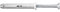Fischer Tasselli a Percussione N 8x60/20 S con Vite a Chiodo a Battere (100 Pz.)