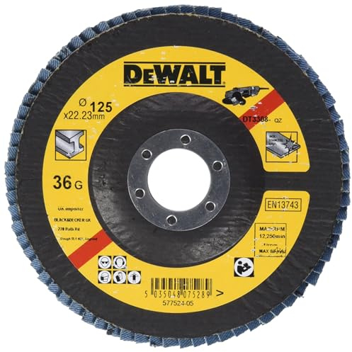 Dewalt flap disc 125 mm K36 Flat DT3308 QZ