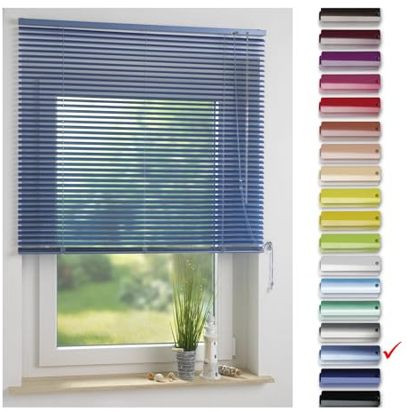 Liedeco | Aluminium-Jalousie | Sky B60cm x H160cm