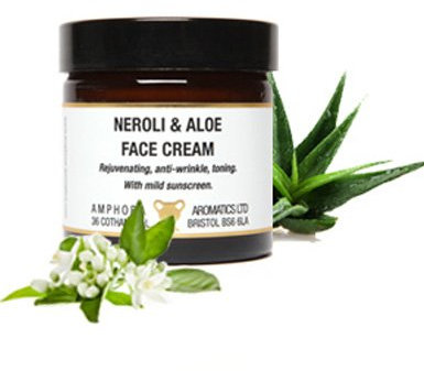Amphora Aromatics Neroli & Aloe Face Cream 60mls - moisturising face cream with mild sunscreen