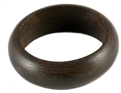 Island Piercings Design Ring aus Holz Holzring 7mm breit Handarbeit AR162-20mm