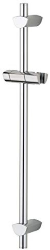 Bristan EVC ADR01 C EVO Riser Rail with Adjustable Fixing Brackets - Chrome Plated