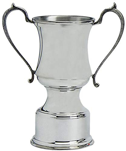 Traditionelle Art-Sportliche Darstellungs-Trophäe 6inch Poliertes Zinn Gravierbar