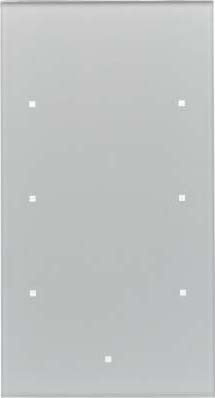 Komfort TS Sensor Glas, alu BERKER 75143034
