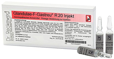 GLANDULAE-F-Gastreu R20 Injekt Ampullen 10X2 ml