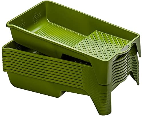 1A Malerwerkzeuge 30 x Profi Lackierwannen 15 x 32 cm Farbwannen Lack Farbwanne Kunststoffwanne Lackierwanne Lackschalen