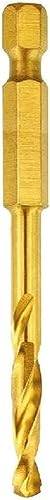 Dewalt Metallbohrer EXTREME Impact HSS-TIN (5 mm Durchmesser, 78 mm Gesamtlänge, 46 mm Arbeitslänge, für den Einsatz in Bohrmaschinen (Akku und Kabel) DT-50007-QZ