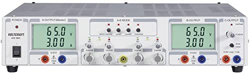 VOLTCRAFT VSP 2653 Labornetzgerät, einstellbar 0.1-65 V/DC 0-3 A 399 W Anzahl Ausgänge 3 x