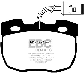 EBC Brakes DP4814R Yellow stuff Brake Pads