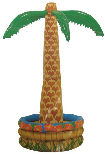 Party Discount NEU Aufblasbare Palme mit Getränkebehälter, 180 cm