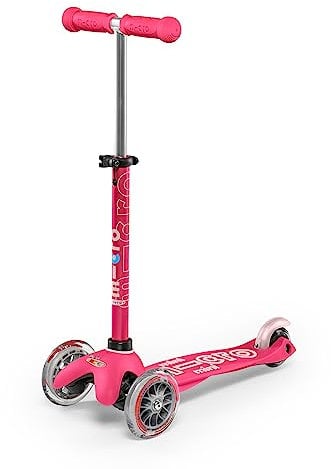 Micro Mobility - Trottinette Mini Micro Deluxe Rose - De 2 à 5 ans - Rose