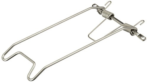 Tubus Federklappe Locc Zubehör Für Gepäckträger, Edelstahl, One Size