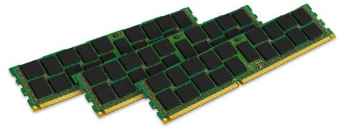 Kingston Technology KVR16R11D4K3/24 24 GB 1600 MHz DDR3 ECC Registered CL11 DIMM DR x4 Memory Module, Kit of 3