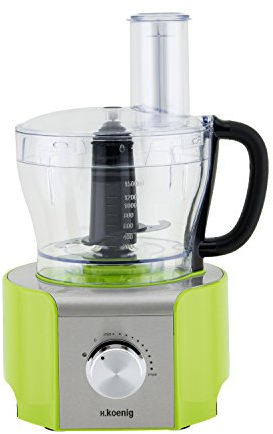 H.Koenig MX18 Standmixer / Küchenmixer / Glasbehälter / 8 Funktionen / 1.5 L / 800 W / grün