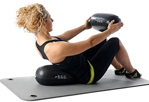 Original Pezzi® Mini Eggball® MAXAFE 2er Set Ø18x36cm Yoga Workout schwarz