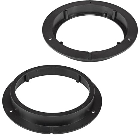 tomzz Audio 2834-003 Lautsprecherringe Adapter Halterungen kompatibel mit Mercedes A-Klasse W169 B-Klasse W245 Ford Mondeo Fronttür für 165mm DIN Lautsprecher