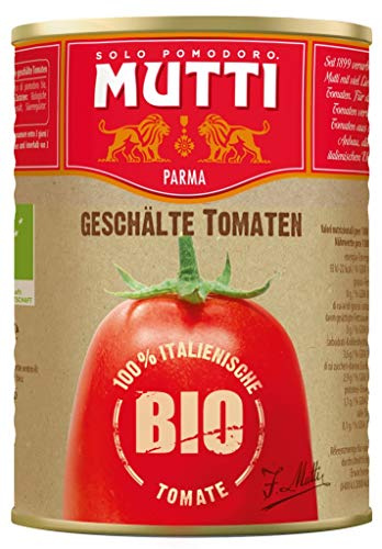 Mutti Peeled Tomatoes Organic 400g
