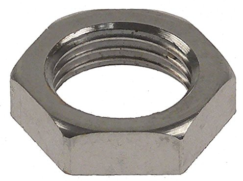 Dihr Mutter für Spülmaschine TRO-1200S, TRO-1200-S, SILVER-1500 1¼' MsNi SW 47 Höhe 5mm