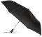 totes Auto Open Close Golf Size Umbrella, Black, One Size