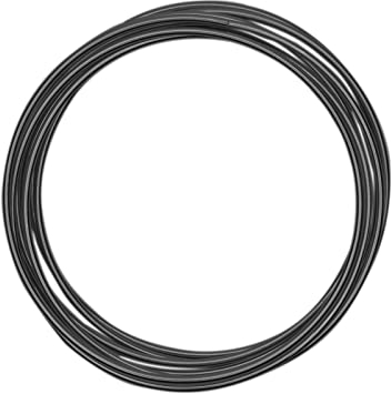 Vaessen Creative Aluminiumdraht, 3mm x 3m, Aluminium Wire, Basteldraht, Dekodraht, Floristikdraht Aludraht Schmuck 3 mm x 3 Meter | Biegsam Schmuckdraht Anthrazit Pantone, 300 x 3 x 3 cm, 3