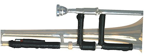 GEWA Leather Specialties Valve Guard Trombone - Leather Guard Set of 3 Pieces with Lace Closure - Suitable for Bach 50B30