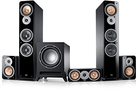Teufel Ultima 40 5.1-Set 5.1canali 420W Nero set di altoparlanti
