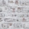 Arthouse 671100 Papier peint délavé Blanc 53 cm x 10,05 m