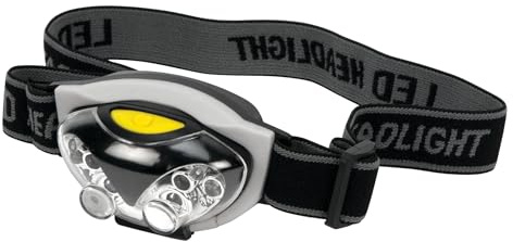 Performance Tool W2485 6 LED Adjustable Headstrap Headlamp (Sold as 1 Headlamp)