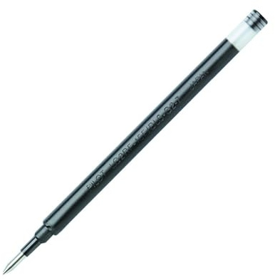 Pilot Pen Gelmine Tintenroller G-2 Schwarz 0.4mm, 2606001, 5 Stück