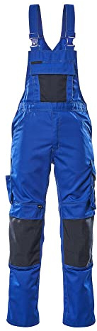 Mascot Latzhose Augsburg Größe L82cm/C52, 1 Stück, kornblau / schwarz, 12169422-11010-82C52