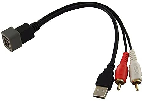 Goliton® câble USB Adaptateur pour câble Port de rétention d'entrée Nouveau Nissan Radio OEM USB