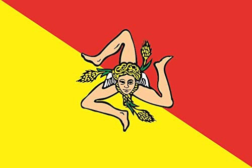 U24 Drapeau de Sicile 90 x 150 cm