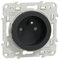 Schneider Electric S540059 Odace Prise de courant 2 pôles + terre Anthracite