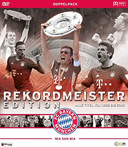 FC Bayern München - Rekordmeister Edition - Alle Titel von 1932 bis 2016 [2 DVDs]