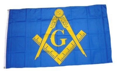 Fahne/Flagge Freimaurer NEU 90 x 150 cm Flaggen