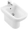 Villeroy & Boch Bidet Joyce 540800 370x560mm bodenst.wandn.Hl.dg.m.Ü. Weiß Alpin c, 540800R1